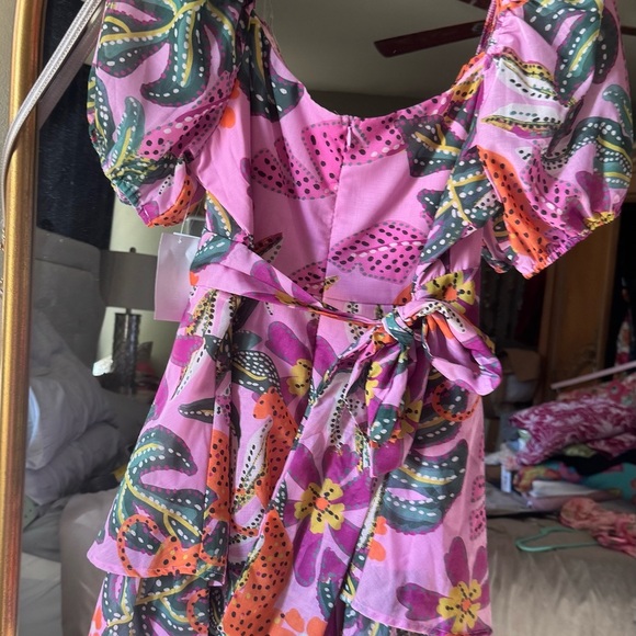 Floral Pink Dress - Picture 3 of 7